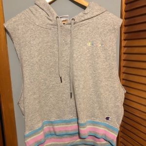 Champion sleeveless hoodie